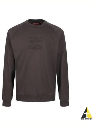 HUGO embossed logo relaxed fit sweatshirt 50496640 201 - HUGO BOSS - BALAAN 1