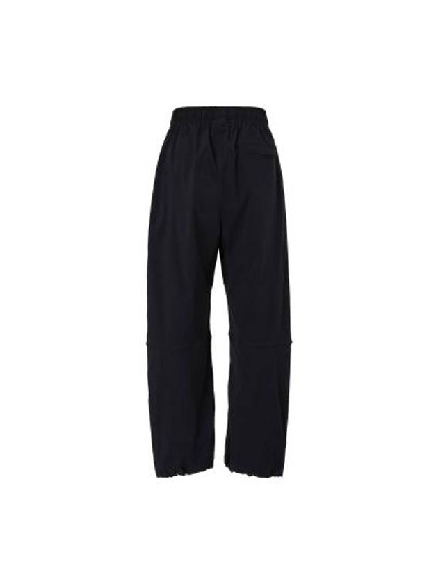 Tech Woven Open Hem Straight Pants Black - NIKE - BALAAN 3