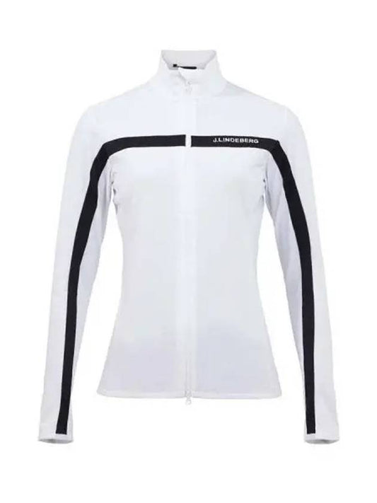 Janice Full Zip-up Jacket White - J.LINDEBERG - BALAAN 2