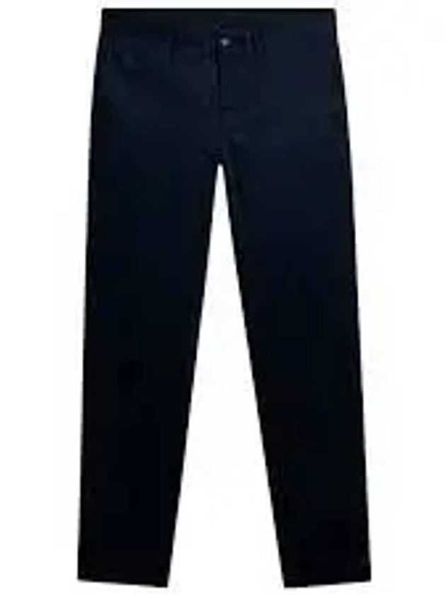 Chaze Cloud Satin Straight Pants Navy - J.LINDEBERG - BALAAN 2