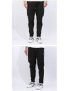 Zipper Cotton Straight Pants Black - BALMAIN - BALAAN 3