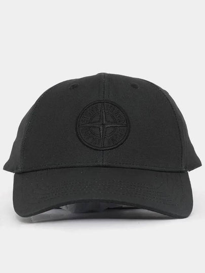 99661 Cotton Rep 6 Panel Ball Cap Black - STONE ISLAND - BALAAN 2