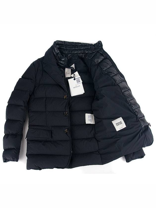 3091695 53132 778 ROUILLAC dark navy padded jacket - MONCLER - BALAAN 4