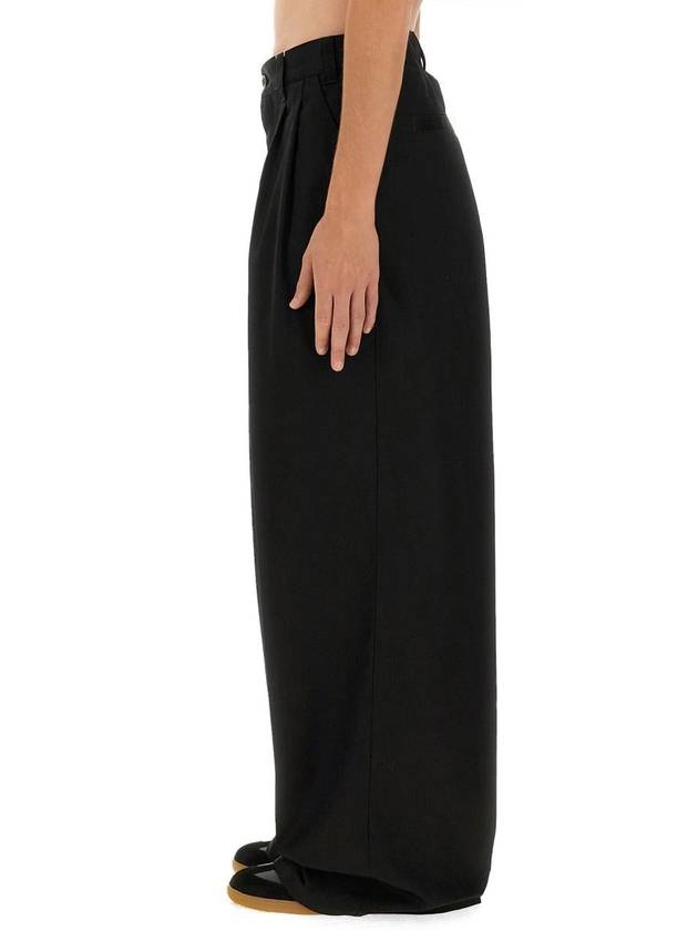 Classic wide pants black - MAISON MARGIELA - BALAAN 5