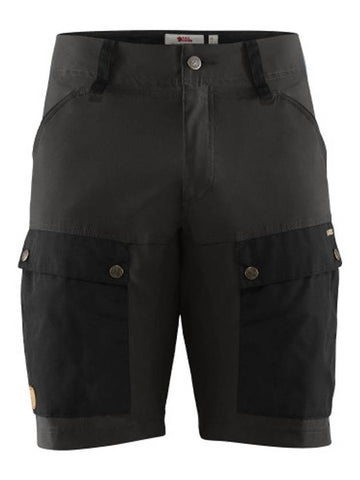 KEB SHORTS M BLACK STONE GRAY - FJALL RAVEN - BALAAN 1