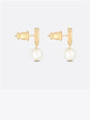 Women's Petit CD Earrings Gold - DIOR - BALAAN 4