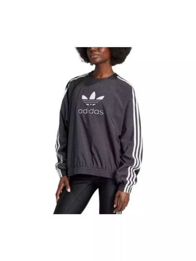 Adilenium 2 Crew Sweatshirt Black - ADIDAS - BALAAN 4