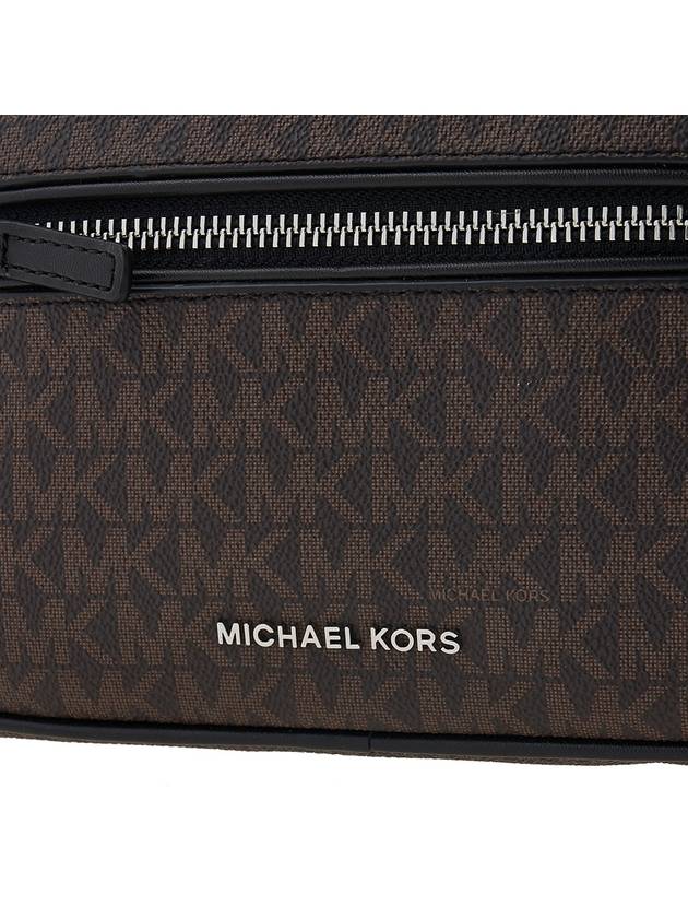 3 In 1 Logo Monogram Travel Gift Set Clutch Bag Brown - MICHAEL KORS - BALAAN 10