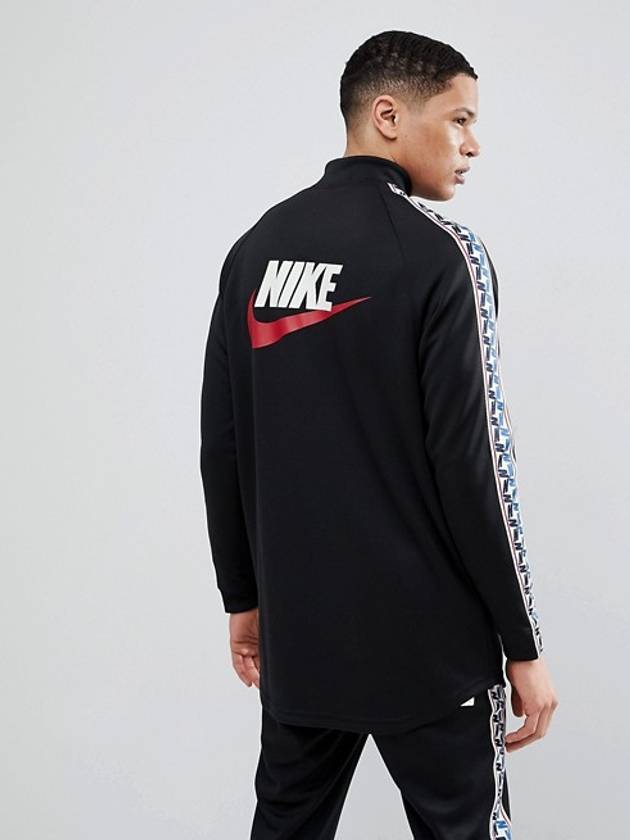 01AJ2681010Pull tab track jacketblack - NIKE - BALAAN 3