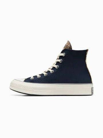 Chuck 70 Canvas Plaid Obsidian A12453C - CONVERSE - BALAAN 1