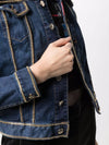 chaindetailed cropped denim jacket - DSQUARED2 - BALAAN 6