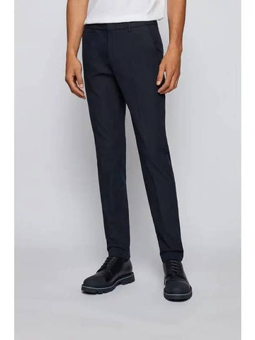 Golf stretch slim fit pants 50437895 402 black - BOSS - BALAAN 1