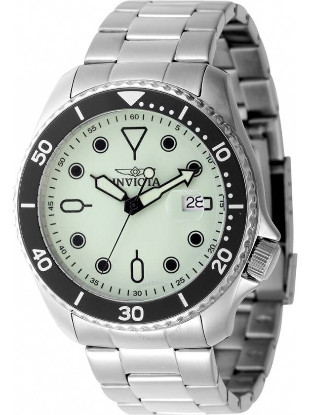 Invicta Pro Diver Date Luminous Green Dial Men's Watch 47305 - INVICTA - BALAAN 1