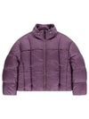 Women Fade Goose Down Short Puffer Purple - OFFGRID - BALAAN 6