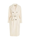 Women's Madame Icon Double Coat White - MAX MARA - BALAAN 1