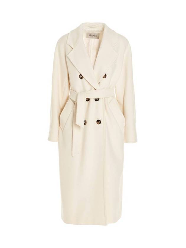 Women's Madame Icon Double Coat White - MAX MARA - BALAAN 1