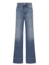 Women's Vintage Wide Jeans Blue - BOTTEGA VENETA - BALAAN 2