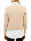 Cashmere Knit Top Miele - MAX MARA - BALAAN 3