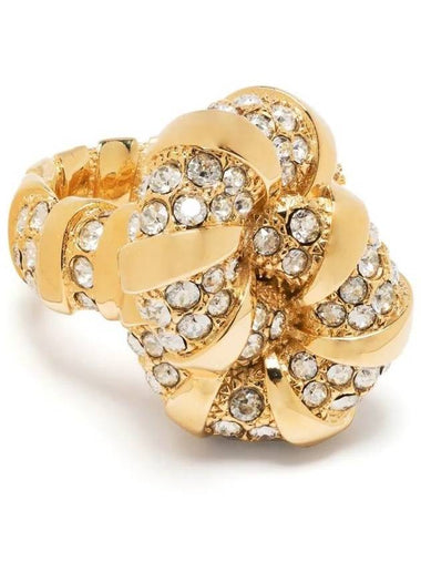 Lanvin Mélodie Ring With Crystals - LANVIN - BALAAN 1