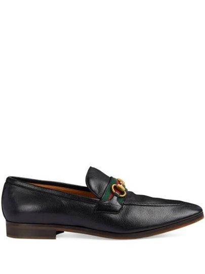 Men's Horsebit Loafers Black - GUCCI - BALAAN 2