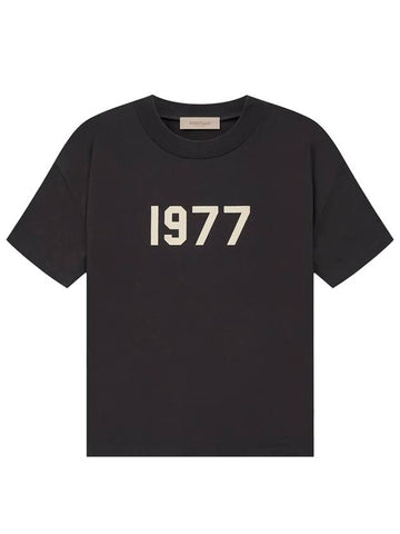 Fear of God Essentials 1977 T Shirt Black Women - FEAR OF GOD ESSENTIALS - BALAAN 1