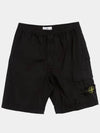 Compass Badge Bermuda Shorts Black - STONE ISLAND - BALAAN 2