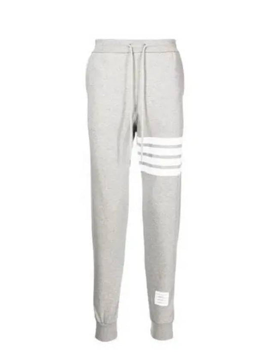 Men's Classic Loopback Engineered 4-Bar Sweatpants Light Grey - THOM BROWNE - BALAAN 2