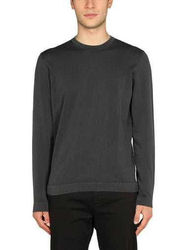 COTTON CREW NECK SWEATER - DRUMOHR - BALAAN 1