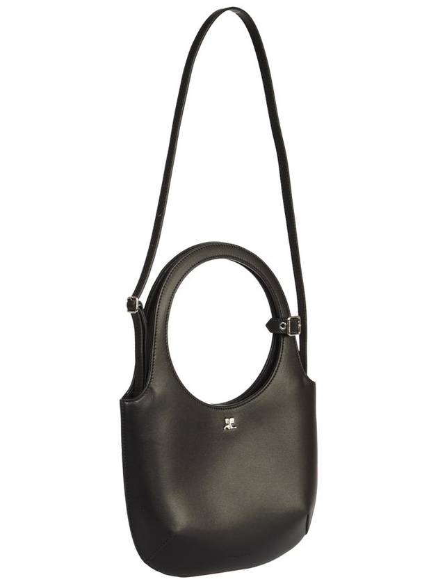 Holy Leather Tote Bag Black - COURREGES - BALAAN 3