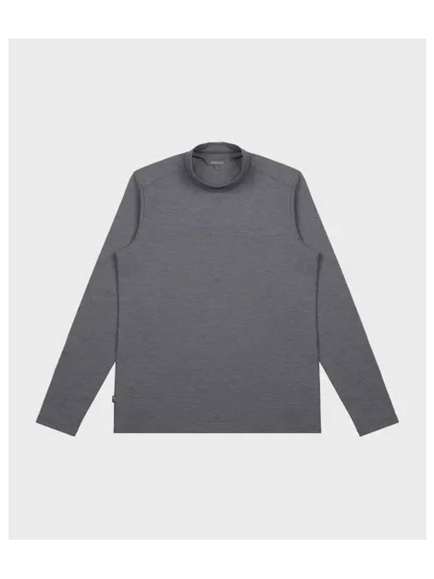 MERRELL WOMEN Hike Mockneck Long Sleeve T Shirt MELANGE GRAY - MERRYMOTIVE - BALAAN 1