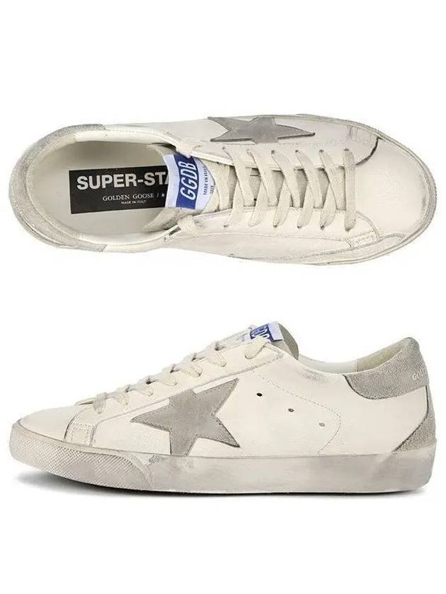 Super Star Suede Leather Low Top Sneaker White - GOLDEN GOOSE - BALAAN 2