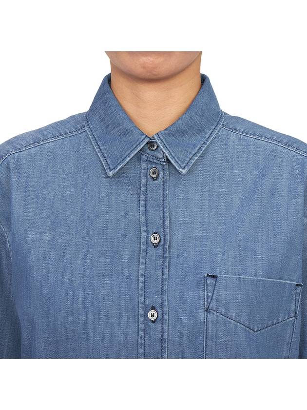 Clio denim shirt 25116031650 006 - MAX MARA - BALAAN 5