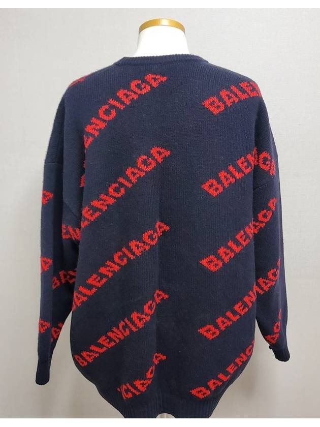 Multi logo knit L - BALENCIAGA - BALAAN 4