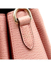 Pink Leather Interlocking Top Handle Small Chain 2WAY - GUCCI - BALAAN 9