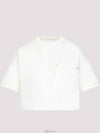 Crew Neck Pocket Short Sleeve T-Shirt White - BOTTEGA VENETA - BALAAN 2