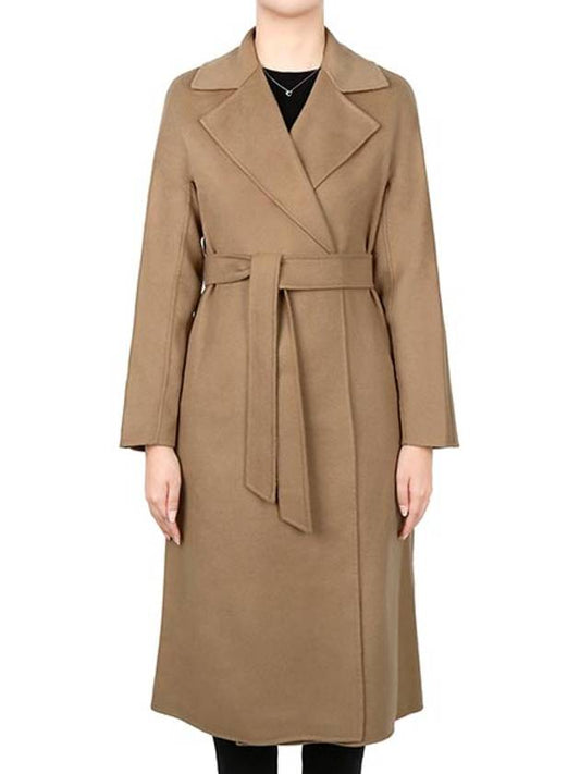 Camel Cless Wool Cashmere Coat 26016021 CLES 024 - MAX MARA - BALAAN 1