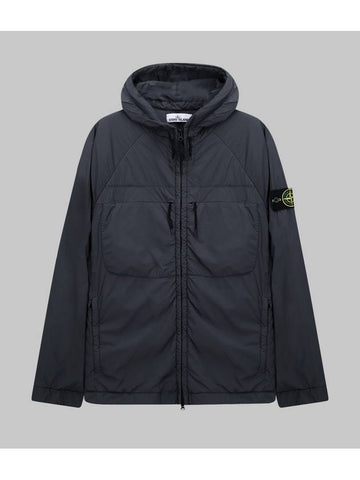 Comfort Tech Composite Light Hooded Jacket Dark Grey - STONE ISLAND - BALAAN 1