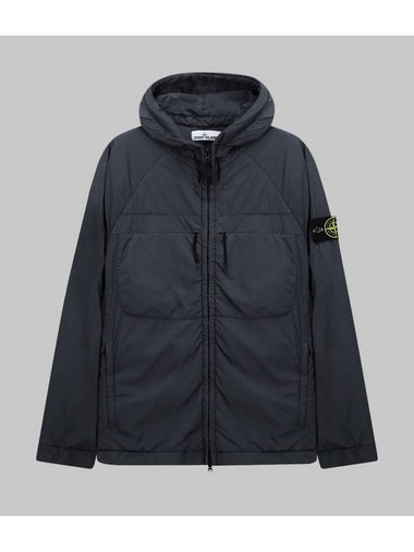 Comfort Tech Composite Light Hooded Jacket Dark Grey - STONE ISLAND - BALAAN 1