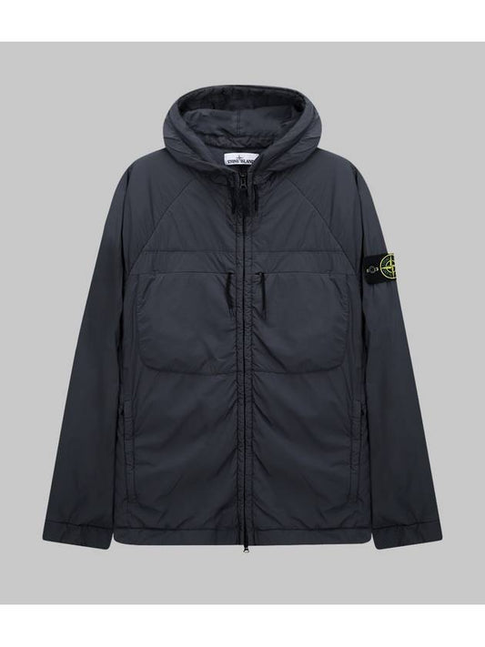 Comfort Tech Composite Light Hooded Jacket Dark Grey - STONE ISLAND - BALAAN 1