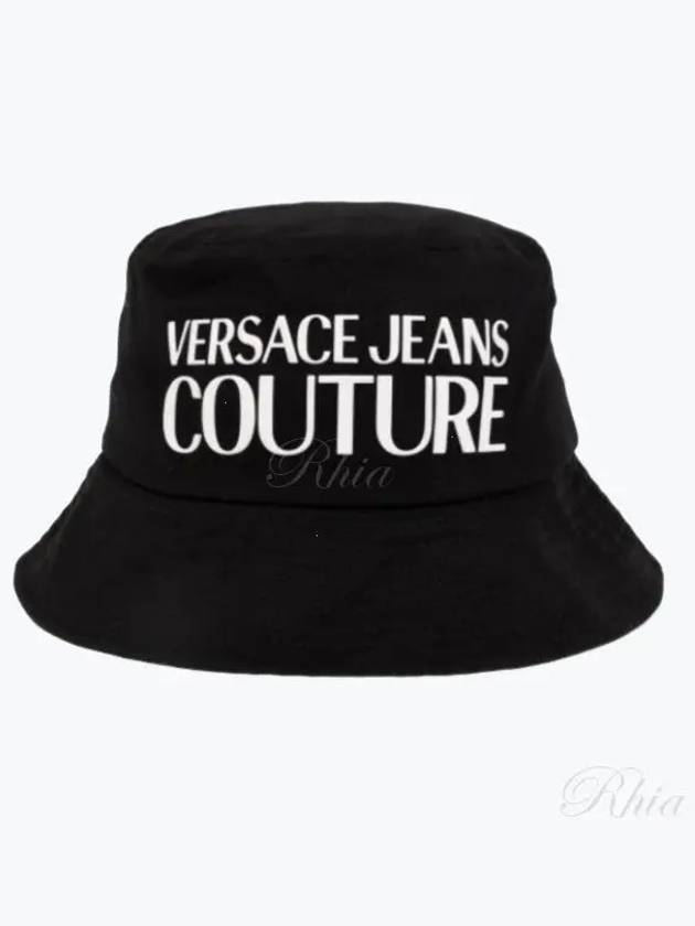 24 Logo Bucket Hat 76GAZK04 ZG268 899 - VERSACE - BALAAN 1