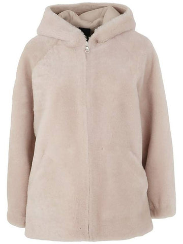 Blancha® Shearling Jacket Clothing - BLANCHA - BALAAN 1