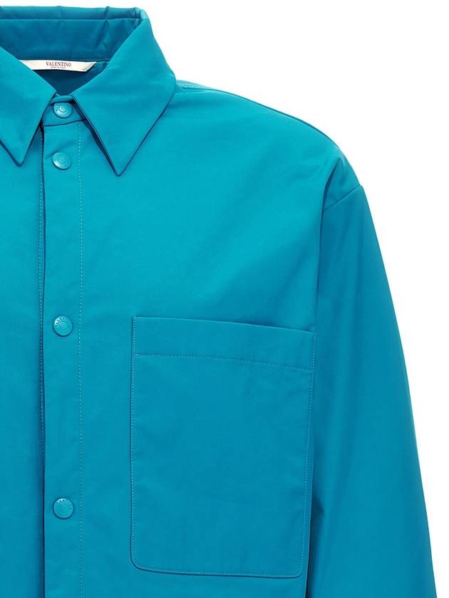 Valentino Garavani Valentino Nylon Shirt Jacket - VALENTINO - BALAAN 3