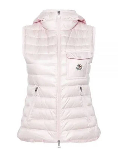 Glygos Down Vest Pink - MONCLER - BALAAN 2