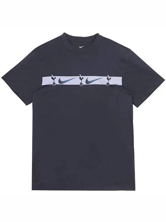 Tottenham Hotspur Repeat Short Sleeve T-Shirt Navy - NIKE - BALAAN 3