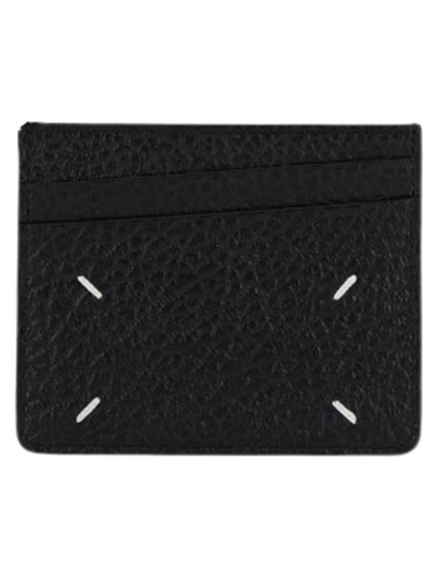 Maison Margiela Stitch Card Holder Black SA1VX0006 P4455 T8013 - MAISON MARGIELA - BALAAN 1