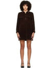 Mia Short Dress Brown - A.P.C. - BALAAN 2