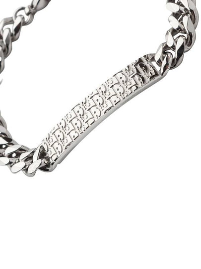 Oblique 925 silver chain bracelet M size 34187 - DIOR - BALAAN 2