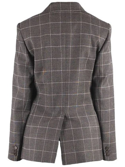 COLIMBO Check Wool Blazer Gray 60460223 003 - MAX MARA - BALAAN 2