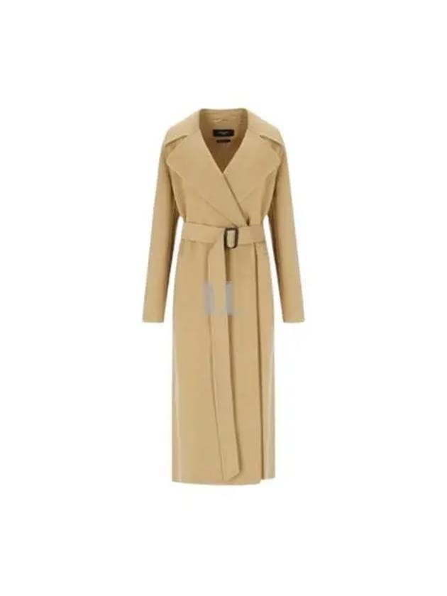 Manu Single Coat Beige - MAX MARA - BALAAN 2