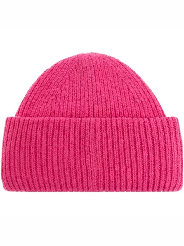 Small Face Logo Beanie Pink - ACNE STUDIOS - BALAAN 4